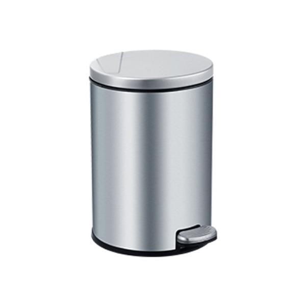 Treadle Foot on Household Kitchen Living Room Toilet Hotel Stainless Steel Trash Can Waste Bins Dustbin