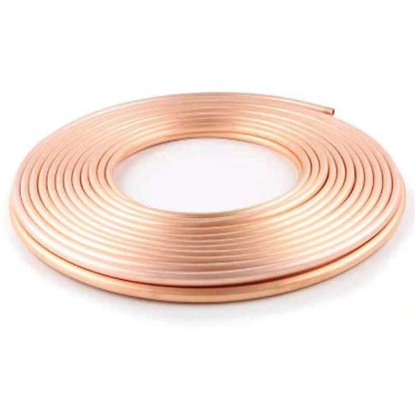 3/8'' Inch Diameter Refrigeration Copper Pipe Soft Insulated Copper Coil Tube