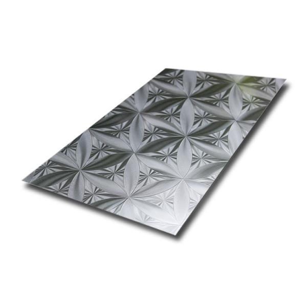 304 Embossed Stainless Steel Sheet Metal Wall Decoration Panel