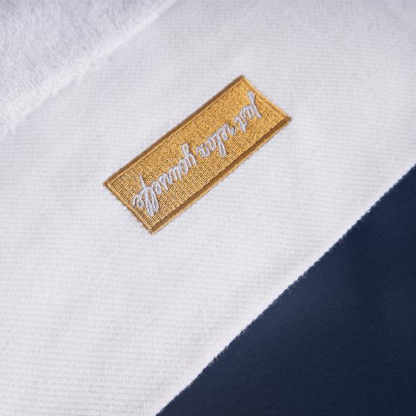 Logo Embroidery Hotel Towel Set 16 Yarn Spiral Towel Super Soft Anti Mite Star