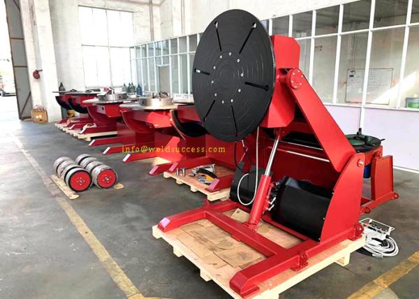 Hydraulic Welding Positioner 1 Ton With Foot Pedal And Hand Box