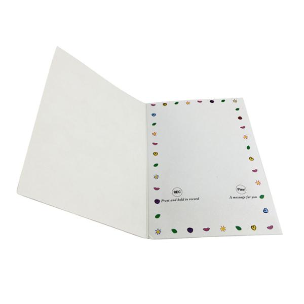 Creative Paper Craft Musical Greeting Cards Voice Recording Blessing Holiday Gift
