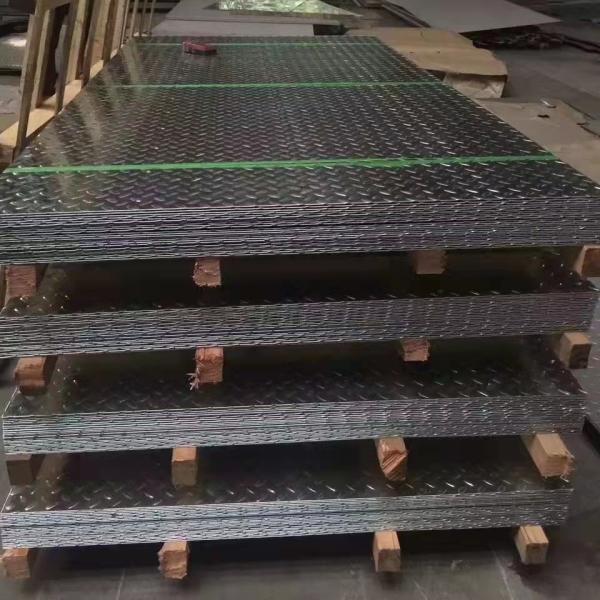 Cold Rolled 304 Stainless Steel Plate Checkered Anti Slip