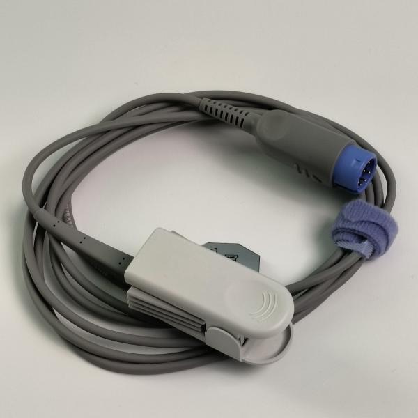 Семь игл с интегрированным пальцем Клип Кровный кислородный зонд Кровный кислородный датчик Взрослый 2,5 М многоразовое использование REF SH1