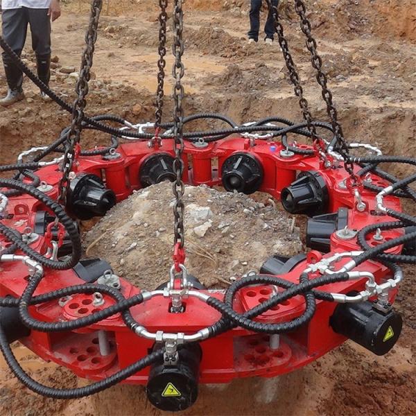 Excavator Attachment Concrete Pile Cutting Machine Hydraulic Pile Cropping Machine