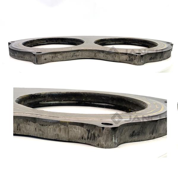 Concrete Pump Wear Plate DN200/230/260 Tungsten Carbide 15-20mm