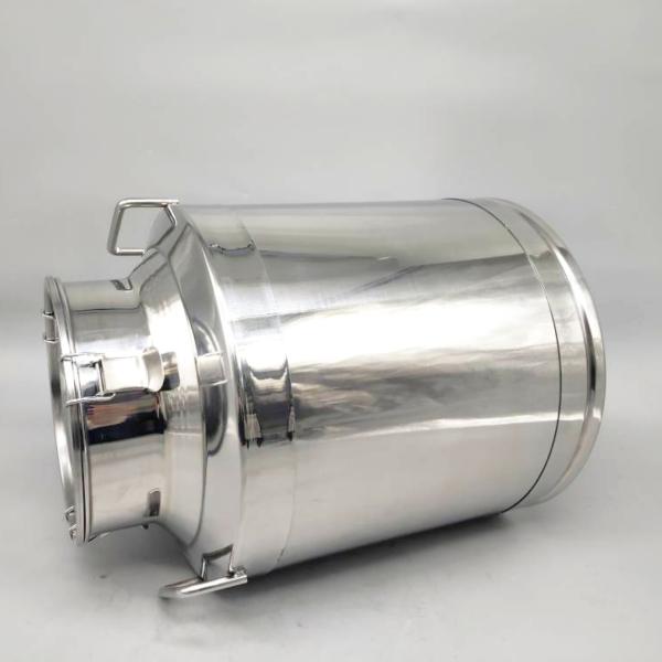 Transportation 40 Liters Stainless Steel Milk Can SS304 Storage