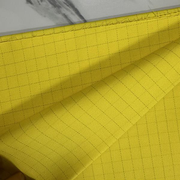 CVC60/40 Antistatic Fabric 21+AX16+A 128X60 Mesh Electronics Work Fabric