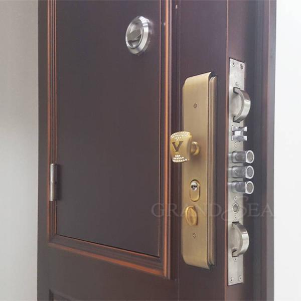 Chinese Supplier Professional Product Cheap Price Top Supplier Luxury Design Metal Galvanized Security Steel Door for Business