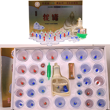 Massage Therapy Magnetic Cupping Set for Whole Body Care 1*27 Pcs Chinese Traditional