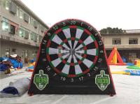 Placas de dardo infláveis gigantes do golfe das crianças e dos adultos/jogo inflável do dardo