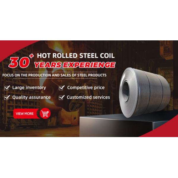 Carbon Steel Hot Rolled Coils ASTM Standard Q195 Rolled Steel Coil Q235 S355Jr