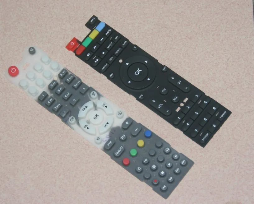 High Reliability Silicone Rubber Button Keypad