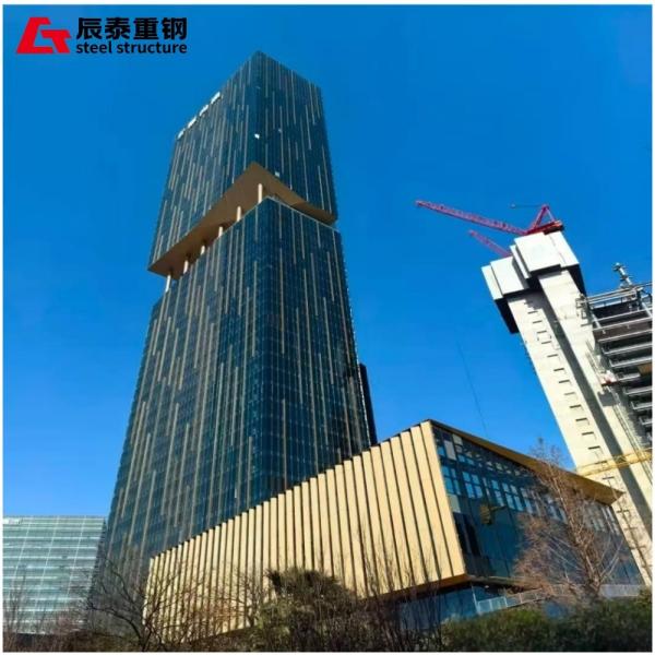 Prefabricated Hot Rolled Office Steel Building Galvanized