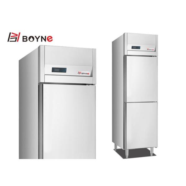 Подносы пекарни половинной двери кухни 2 нержавеющей стали коммерчески вводят холодильник шкафа