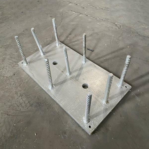 Stainless Steel Embedded Parts Prefabricated Building Architectural Hardware