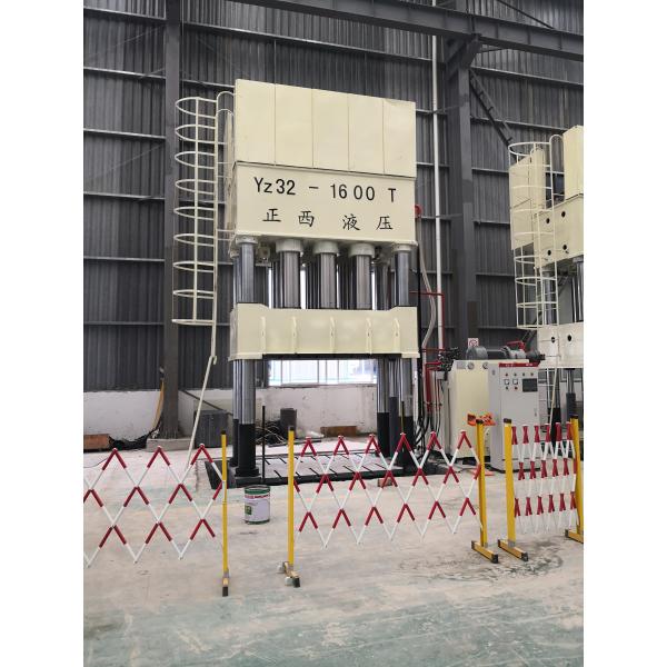 1500T Four Pillars Hydraulic Deep Drawing Press For Metal Cold Extrusion