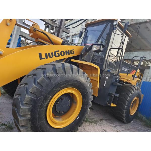 USED ZL50GN 17TONS LIUGONG ZL50CN 5 Ton Wheel Loader with ORIGINAL Hydraulic Pump