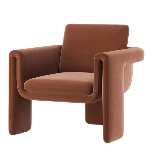 Durable Home Single Seater Armchair , Multifunctional Small One Seater Sofa
