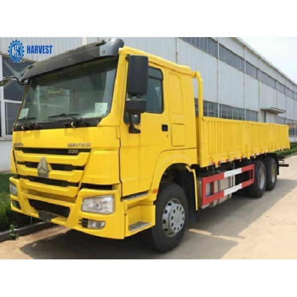 Тележка груза бортовой стены руководства Sinotruk Howo 6x4 336hp 7100x2300x600mm тяжелая