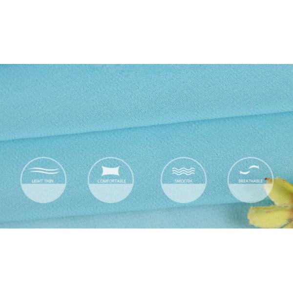 облегченная шифоновая ткань 75Д