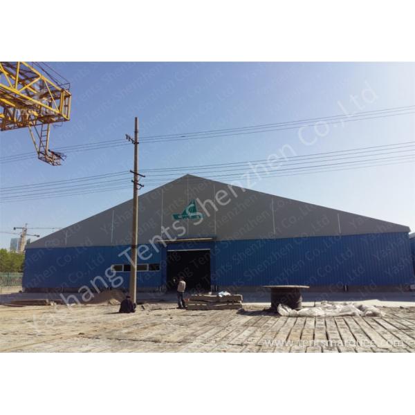 30 X 50M Industrial storage tents buildings Color Steel Plate Wall Roller Shutter Door