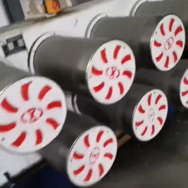 4500kg/24h Second Hand Nylon Yarn Extrusion Machine 250m/Min