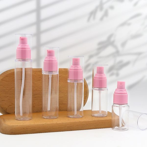 Wholesale High Transparency Plastic Cosmetic Bottles with Customizable Colors - Durable & Lightweight Factory Direct Supply