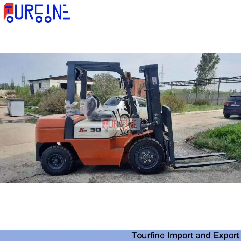 Warehouse Hydraulic Diesel Forklift 3 Ton Capacity for Material Handling
