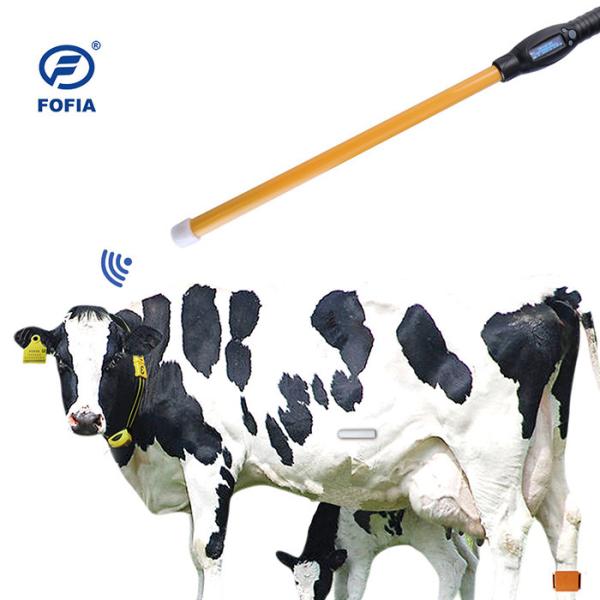 Portable Handheld RFID Microchip Scanner Up To 20m Reading Distance 134.2 KHz
