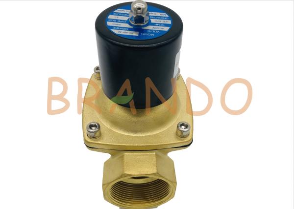 2 estrutura a ação direta de bronze do diafragma da válvula de solenoide 2W-500-50 da polegada