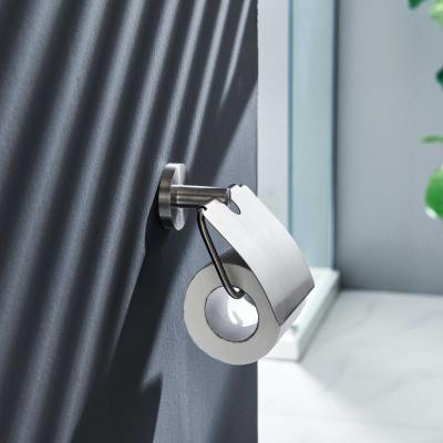 304 Stainless Steel Toilet Tissue Holder ODM Polished Chrome Toilet Roll Holder