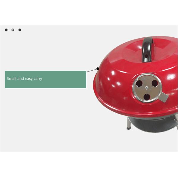 Factory Price Outdoor 14 inch Apple round Enamel Stew outdoor Bbq Cooking Grill