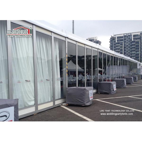 Крышка крыши PVC алюминиевой стены шатра рамки TFS твердой огнезамедлительная