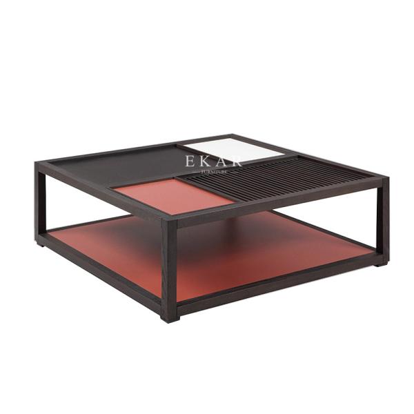 Living Room Furniture Modern Wooden Design Tea Coffee Table