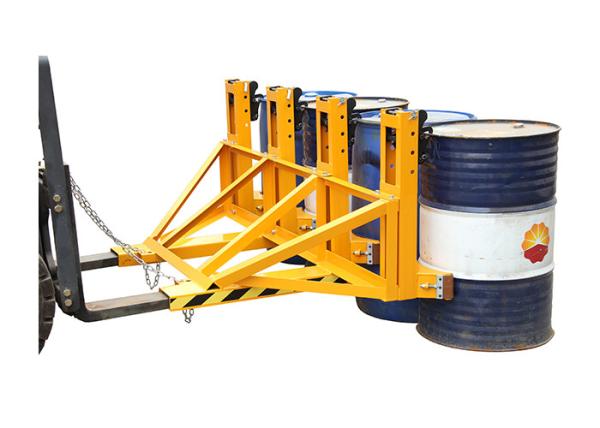 DG2000C Forklift Mounted Drum Grabber Double Eagle-Grip 4 Drums Load Capacity 500kgX4