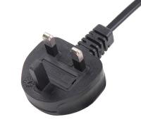 Extension UK PC Power Cable, 2 pin 13A 250V AC Power Cord 1,8m 2m 5m