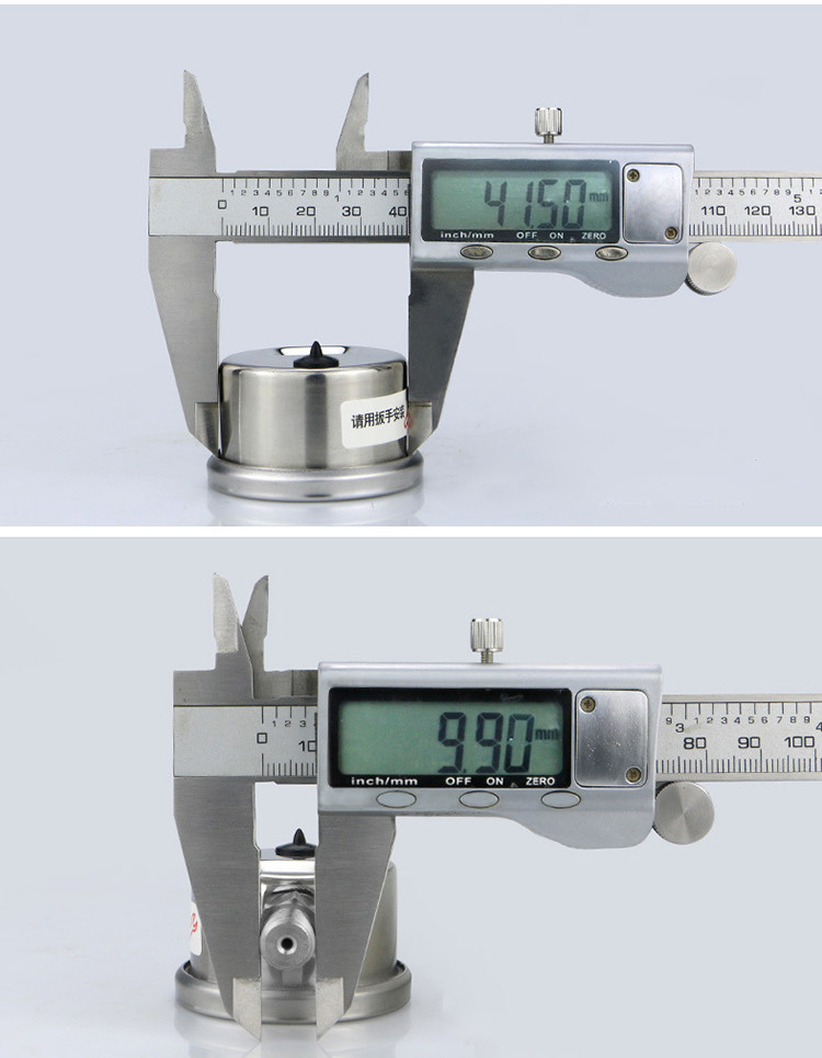 Small Mini Pressure Gauge 0.25-40mpa M10*1 Threaded Connection for Hydraulic Gas Control