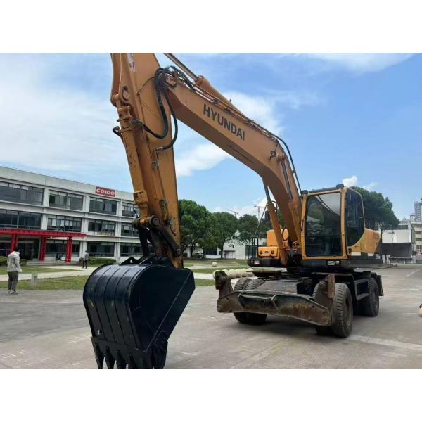 Used Hyundai R210W-9 Wheel Excavator In Excellent Condition/Used Wheel Excavator For Sale