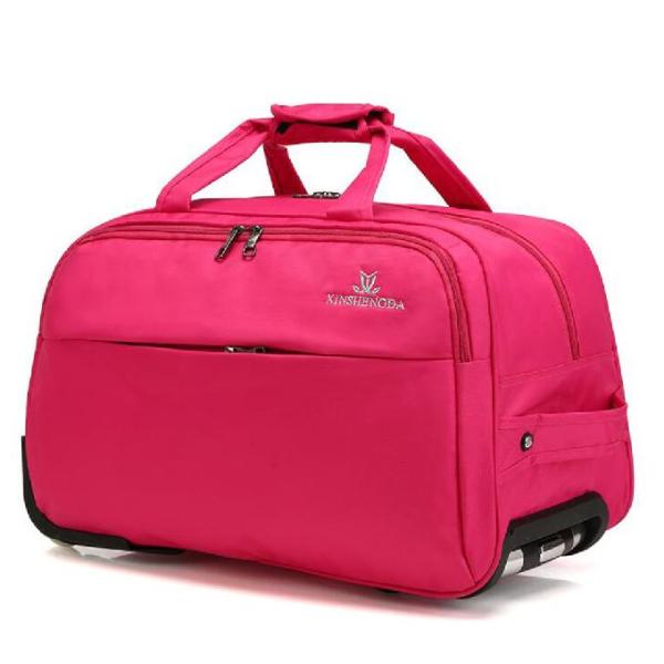 Вагонетка вещевого мешка нейлона женщин людей общая с колесами