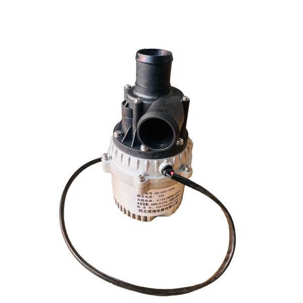 Yutong New Energy Bus Water Pump Assembly 6000L/h 24V Φ38mm PN 8101-06172 / HS-030-702B