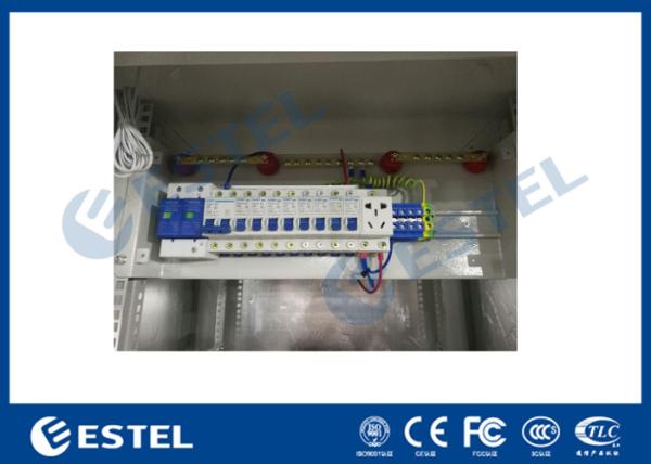Aluzinc Coated Steel  Outdoor Electrical Enclosure Single Wall With Insulation