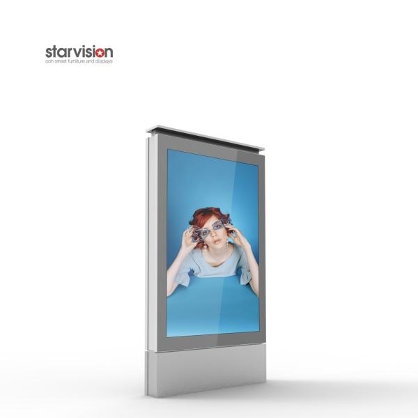 Aluminum Vertical Scrolling Light Poster 2000 Lux 6 Sheet Backlit Light Box