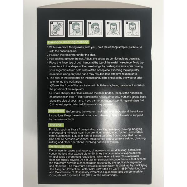 Non - Woven Fabric N95 Disposable Face Mask Officeworks 50 Pack