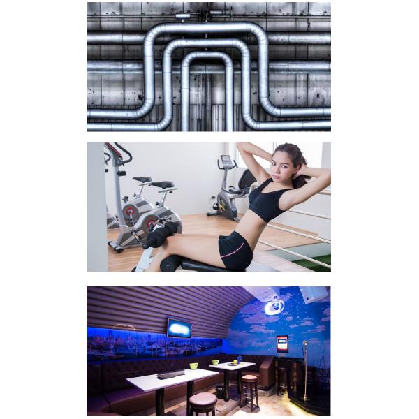 Высокая плотность закрытой клетки эластомерной пенной изоляционной трубы для спортзала EPDM CR PE NBR