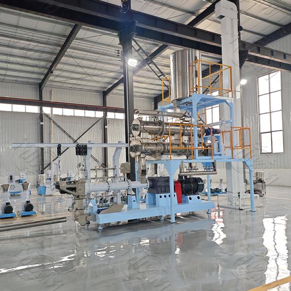 Высокотехнологичная линия по производству корма для домашних животных 150 кг/час Автоматическая для сухого корма для домашних животных