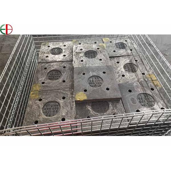 Высокая плита вкладыша запасных частей дробилки мельницы удара шарика стали марганца