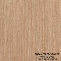 Folhas de Veneer de Madeira Recombinada Branco 108DS Prolongado 2500-3100mm Para Decoração