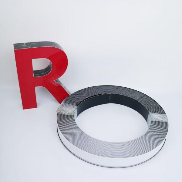 Customizable LED Letterform With Adjustable Brightness For Indoor And Outdoor Display