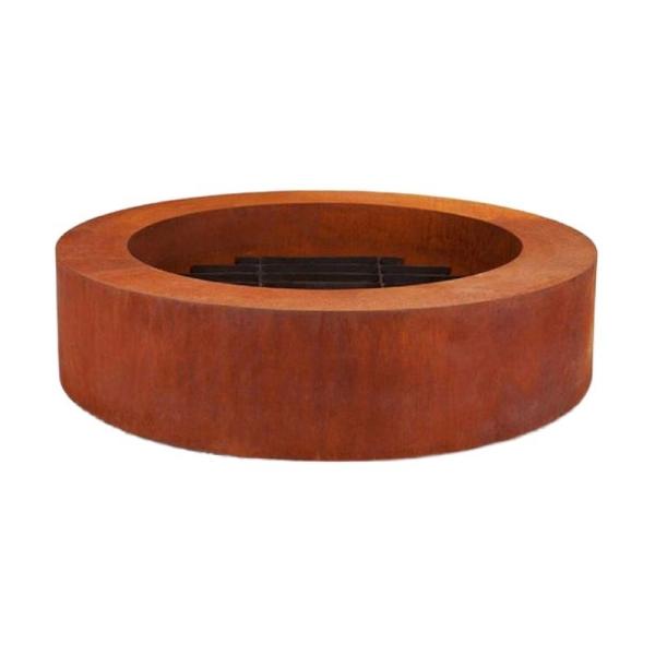 Freestanding Outdoor Garden Corten Steel Round Fire Pits Stove